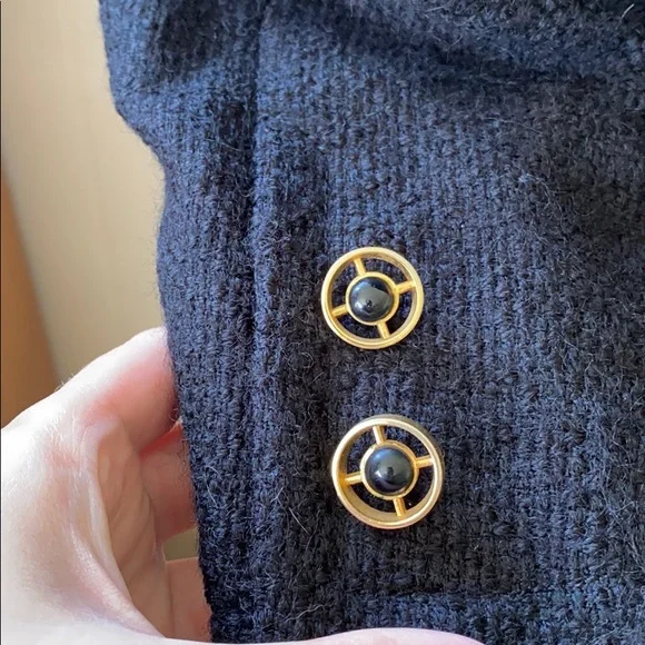 Vintage 70s Max Mozés Paris French Designer Jacket M - Picture 10 of 12